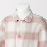 ベビー　脇に縫い目のない　フランネル　お着替えパジャマ