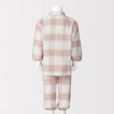 ベビー　脇に縫い目のない　フランネル　お着替えパジャマ