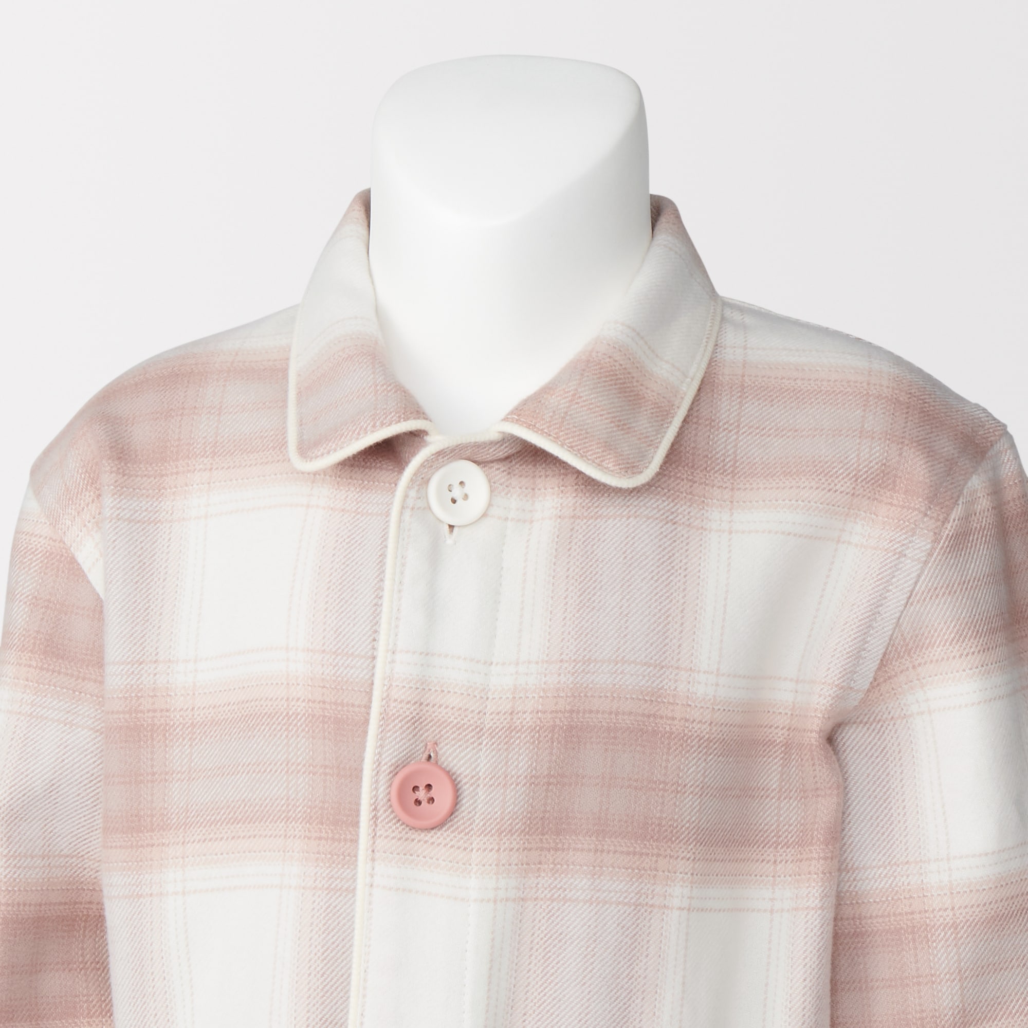 ベビー　脇に縫い目のない　フランネル　お着替えパジャマ