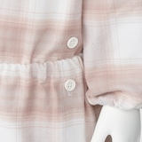 ベビー　脇に縫い目のない　フランネル　お着替えパジャマ