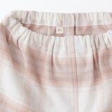 ベビー　脇に縫い目のない　フランネル　お着替えパジャマ