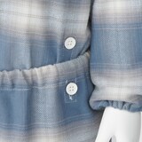 ベビー　脇に縫い目のない　フランネル　お着替えパジャマ