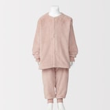 キッズ　着る毛布　腹巻付き長袖パジャマ