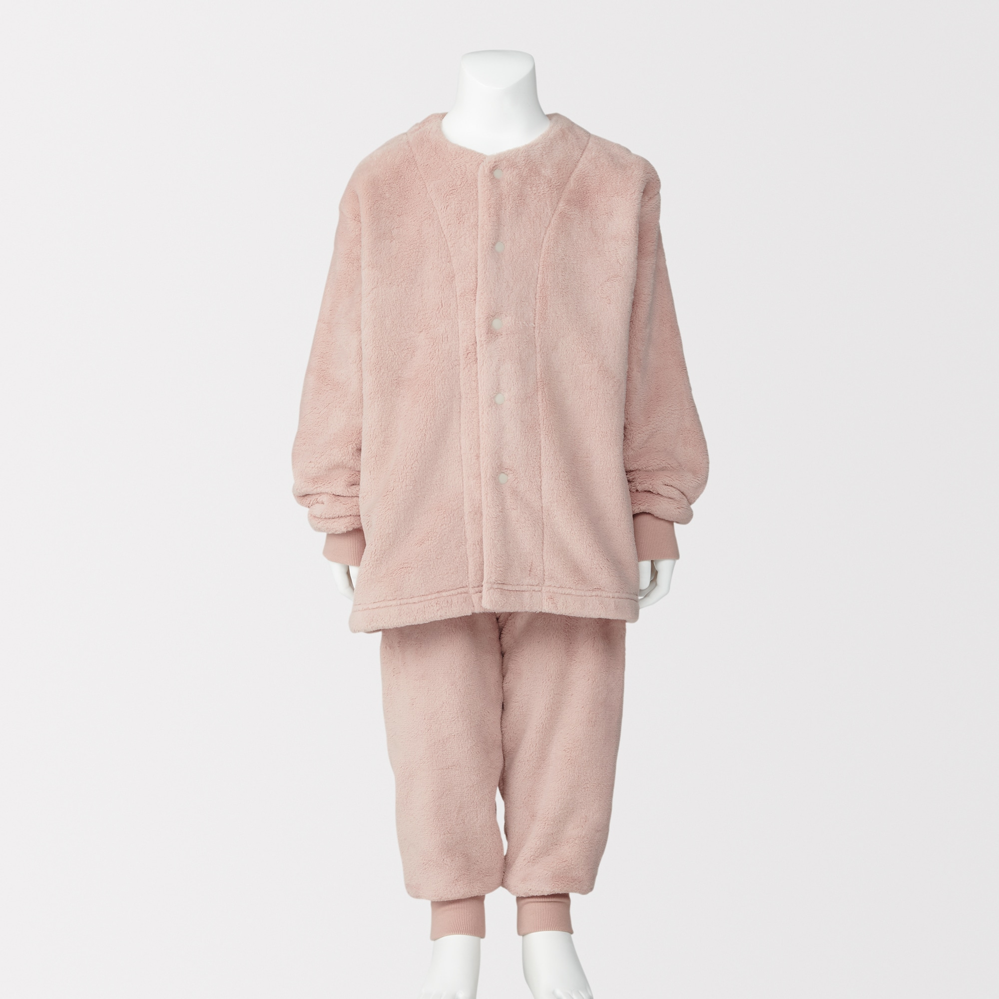 キッズ　着る毛布　腹巻付き長袖パジャマ