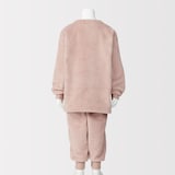 キッズ　着る毛布　腹巻付き長袖パジャマ