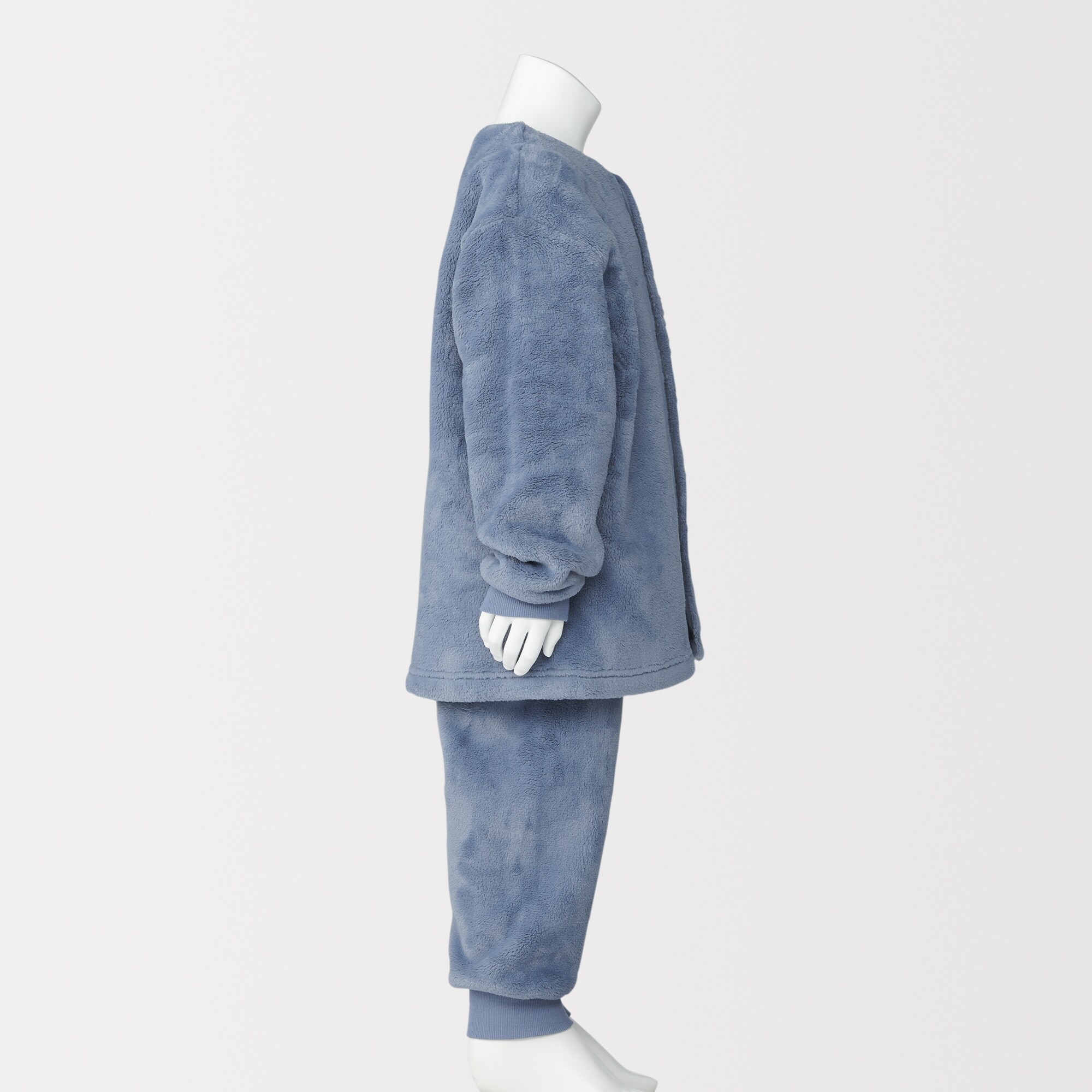 キッズ 着る毛布 腹巻付き長袖パジャマ | 無印良品