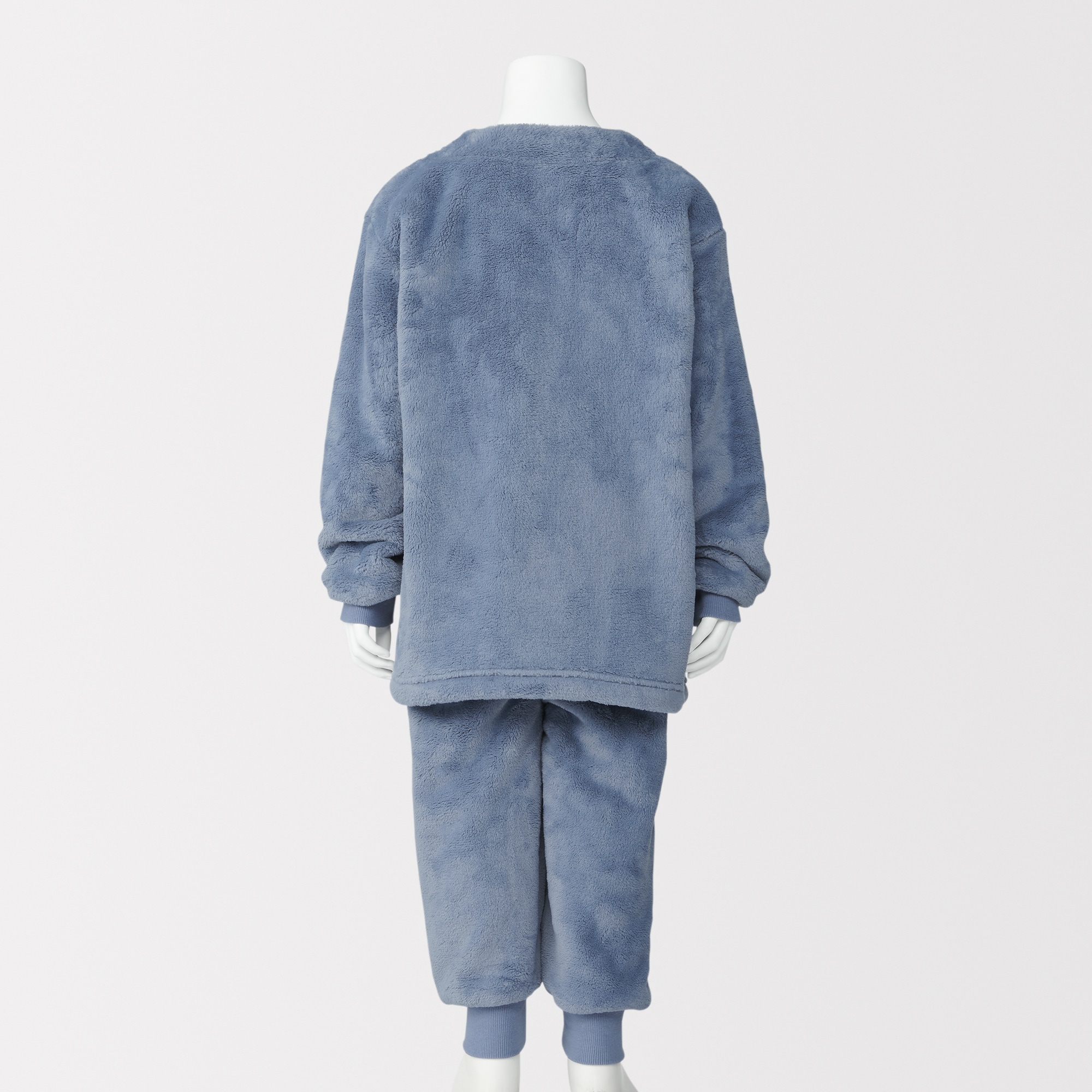 キッズ　着る毛布　腹巻付き長袖パジャマ