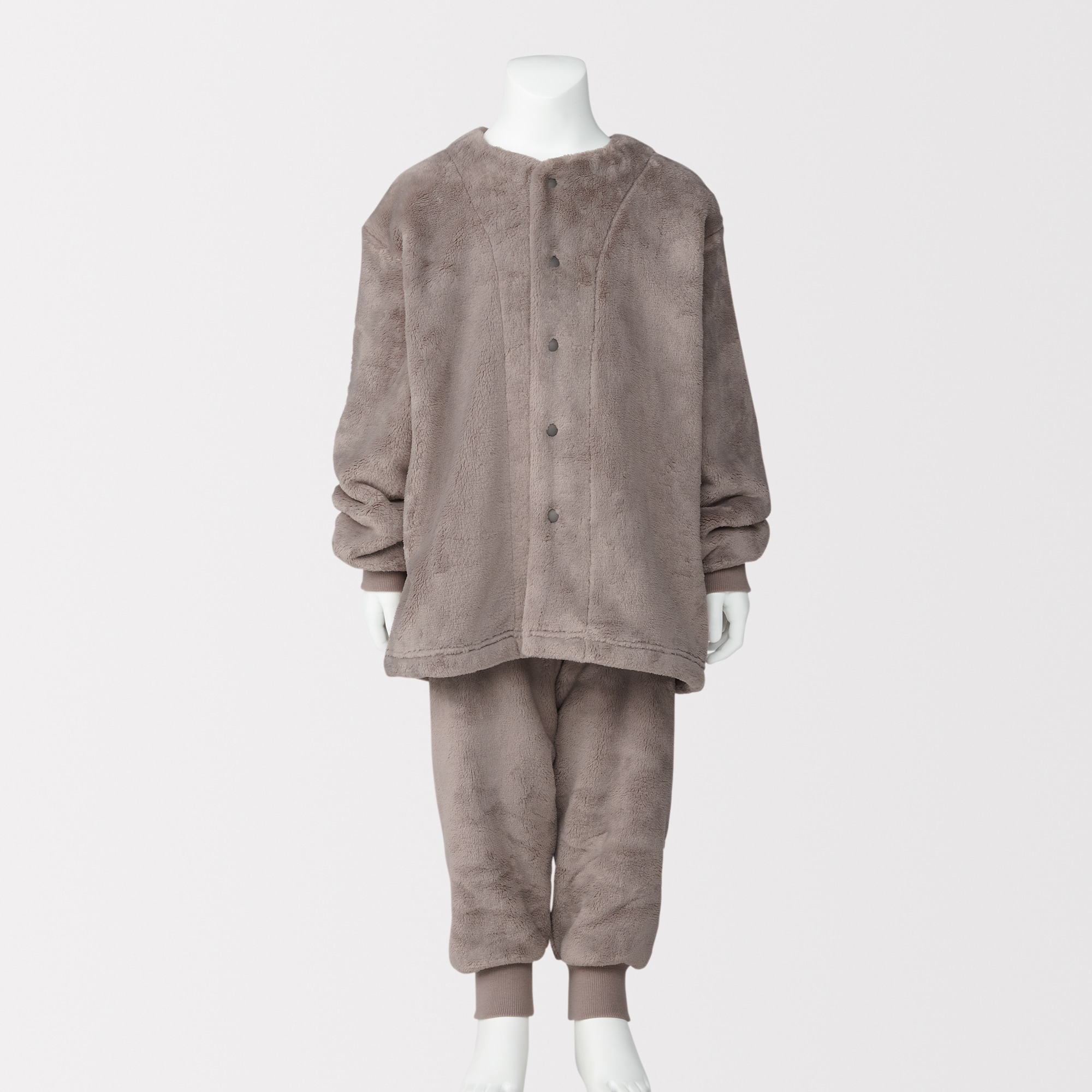 キッズ 着る毛布 腹巻付き長袖パジャマ | 無印良品