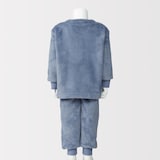 ベビー　着る毛布　腹巻付きお着替えパジャマ