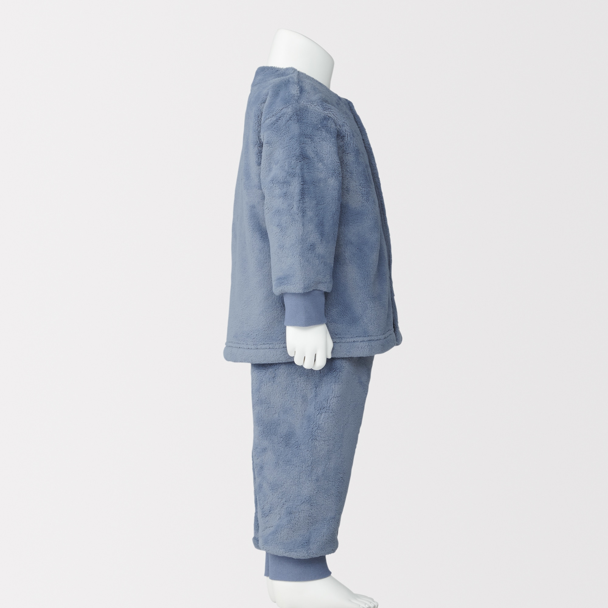 ベビー　着る毛布　腹巻付きお着替えパジャマ