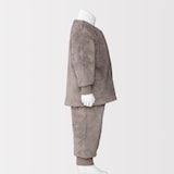 ベビー　着る毛布　腹巻付きお着替えパジャマ