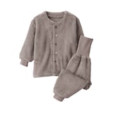 ベビー　着る毛布　腹巻付きお着替えパジャマ