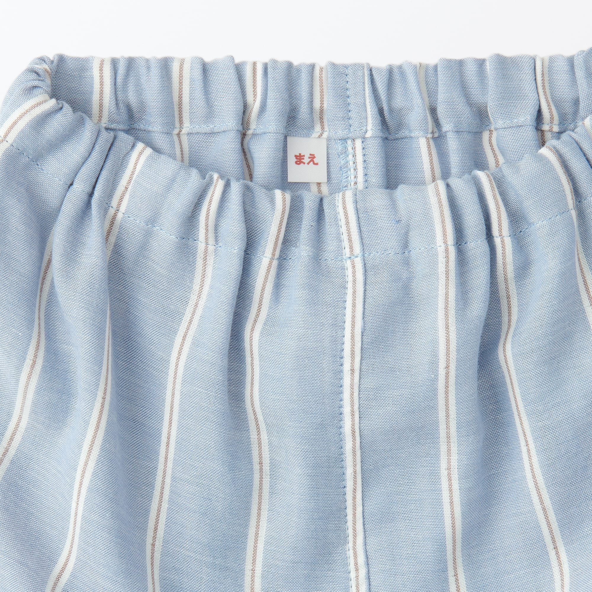 ベビー　脇に縫い目のない　二重ガーゼお着替えパジャマ