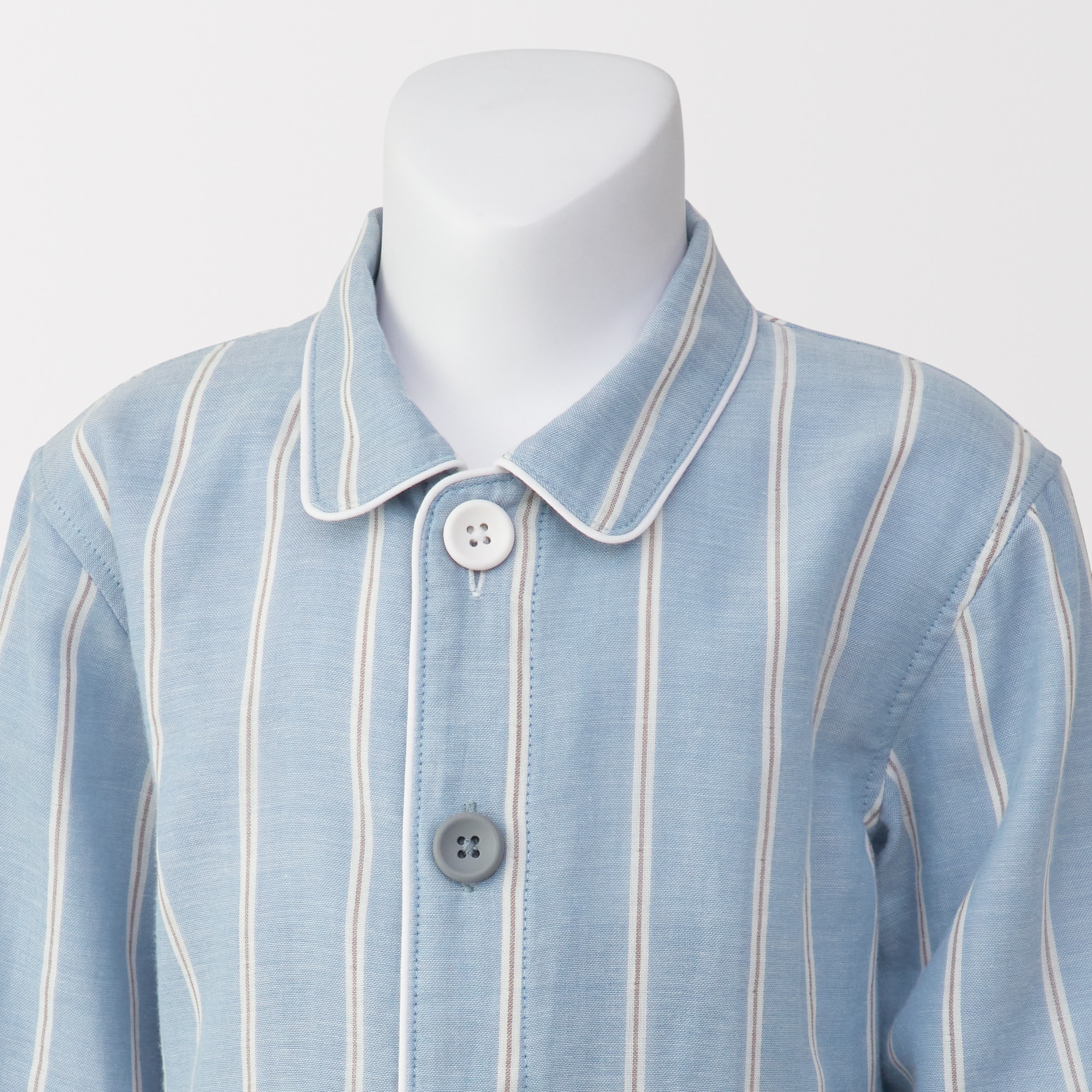 ベビー　脇に縫い目のない　二重ガーゼお着替えパジャマ