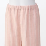 キッズ　脇に縫い目のない　二重ガーゼ長袖パジャマ