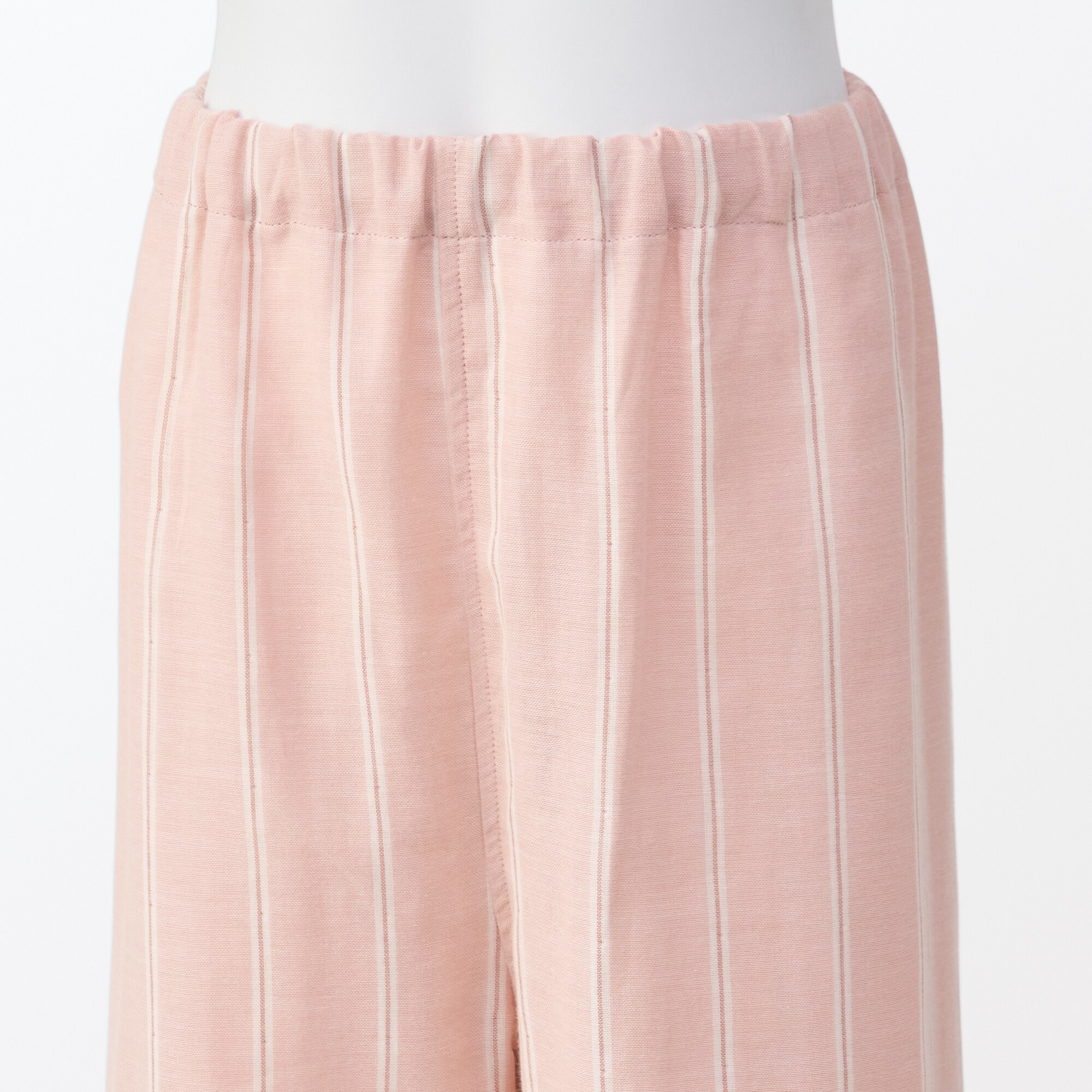 キッズ　脇に縫い目のない　二重ガーゼ長袖パジャマ