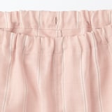 キッズ　脇に縫い目のない　二重ガーゼ長袖パジャマ