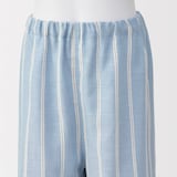 キッズ　脇に縫い目のない　二重ガーゼ長袖パジャマ