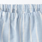 キッズ　脇に縫い目のない　二重ガーゼ長袖パジャマ