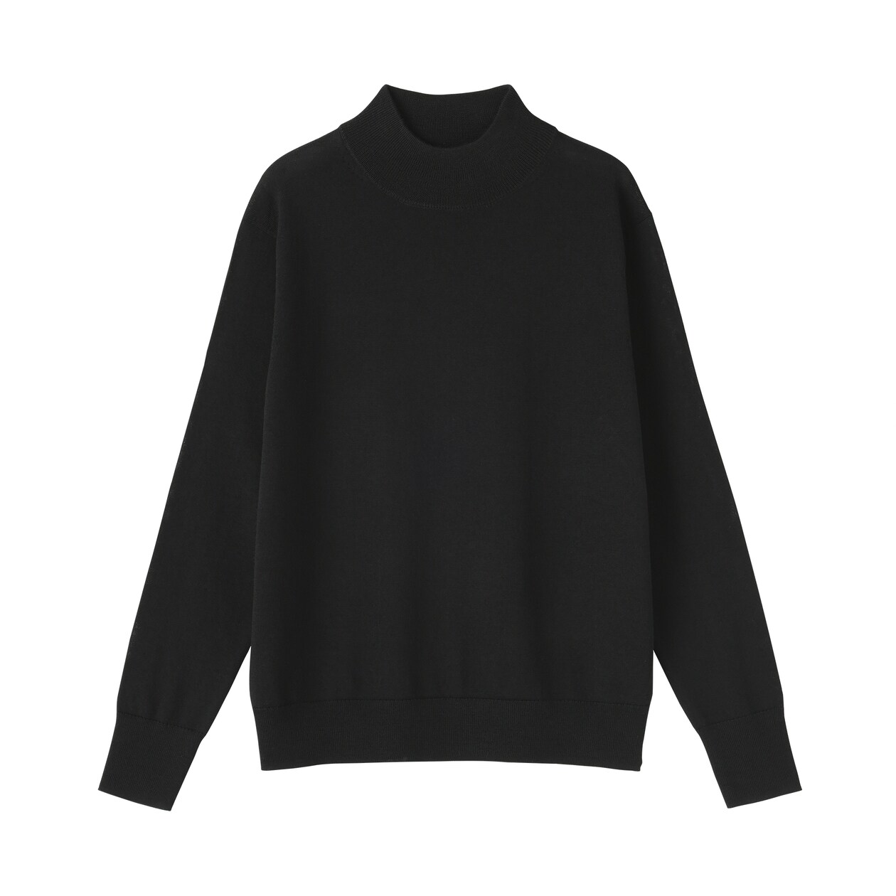 婦人　洗えるウールハイゲージハイネックセーター