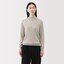 婦人　洗えるウールハイゲージハイネックセーター