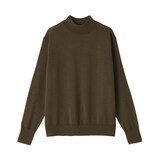 婦人　洗えるウールハイゲージハイネックセーター