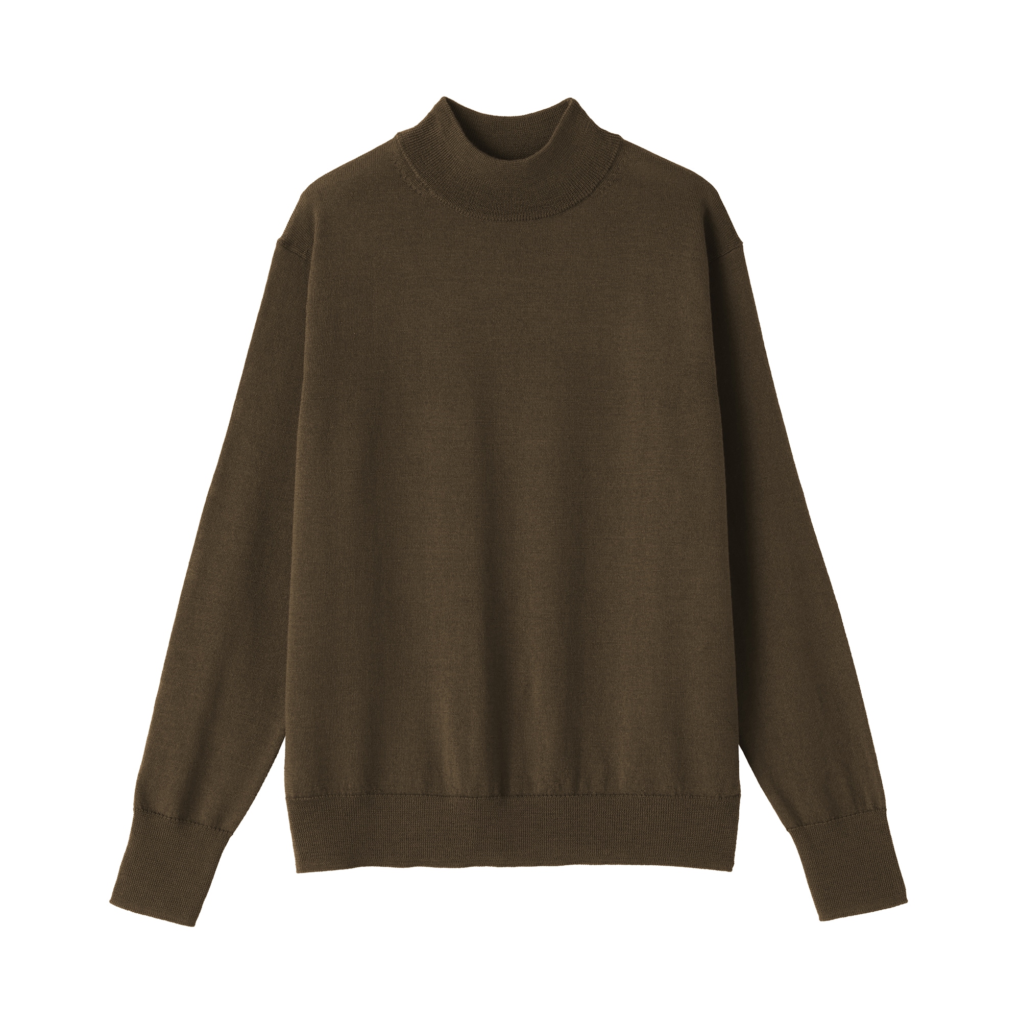 婦人　洗えるウールハイゲージハイネックセーター