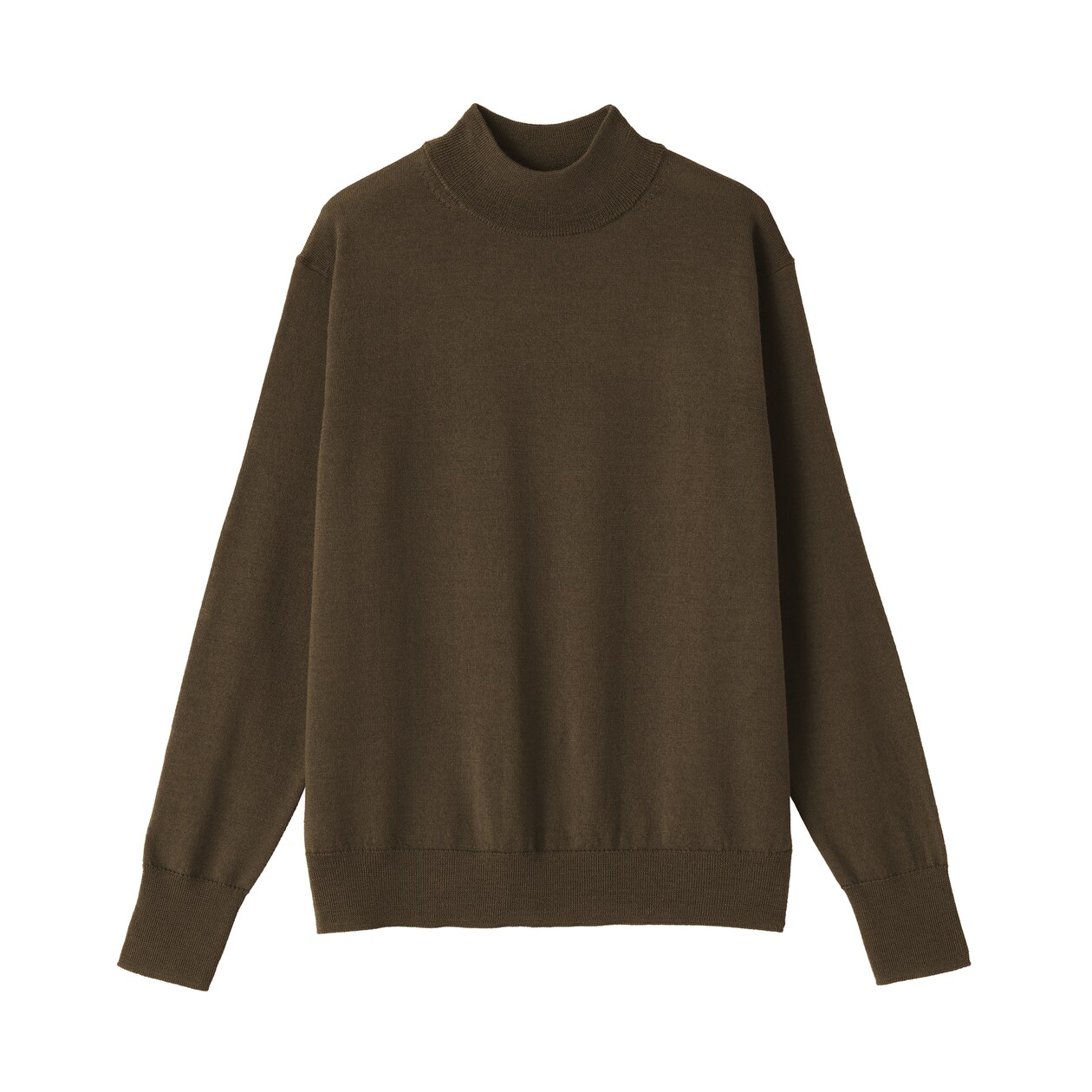 婦人　洗えるウールハイゲージハイネックセーター