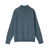 婦人　洗えるウールハイゲージハイネックセーター