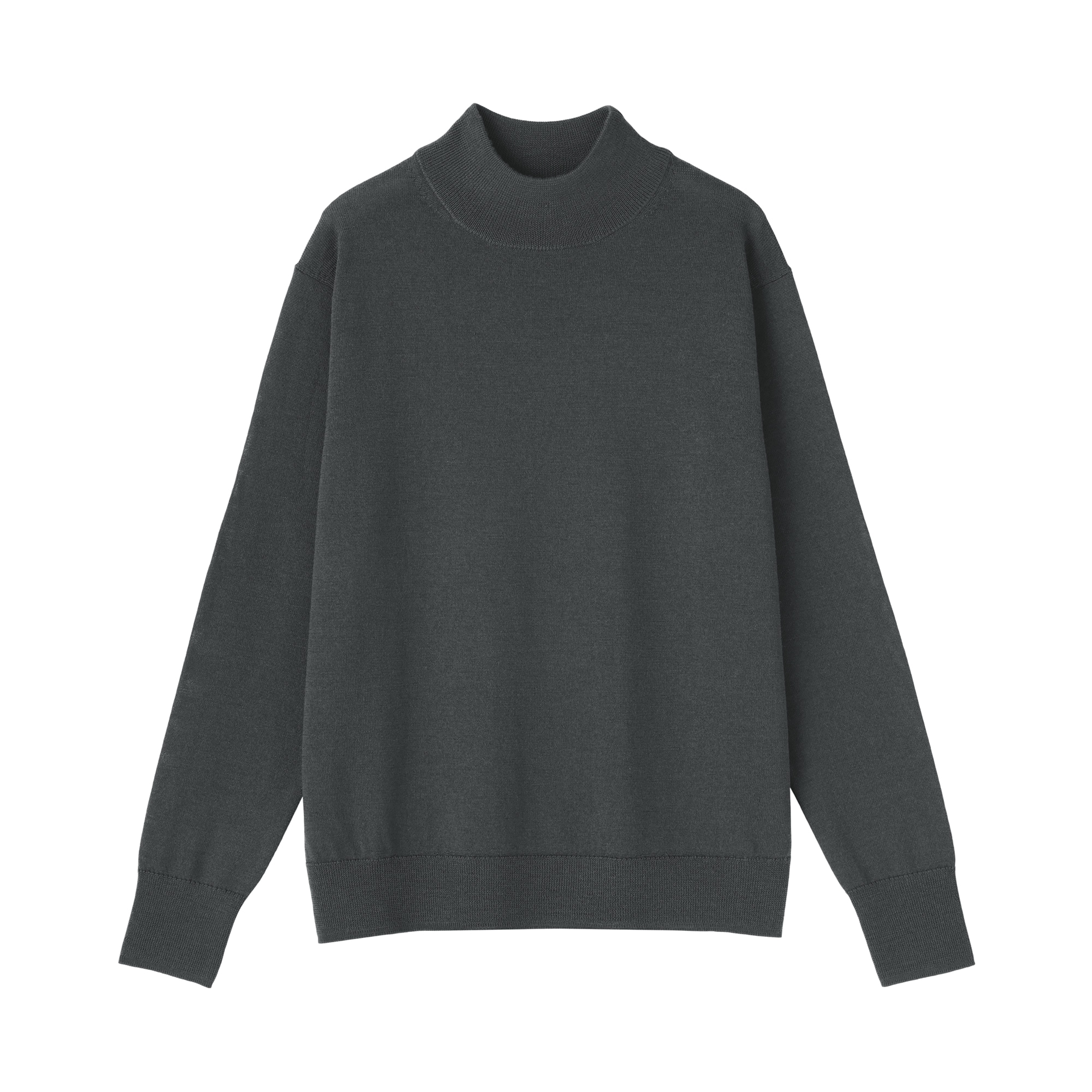 婦人　洗えるウールハイゲージハイネックセーター