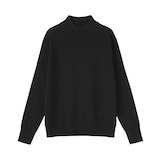 婦人　洗えるウールハイゲージハイネックセーター