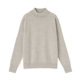 婦人　洗えるウールハイゲージハイネックセーター