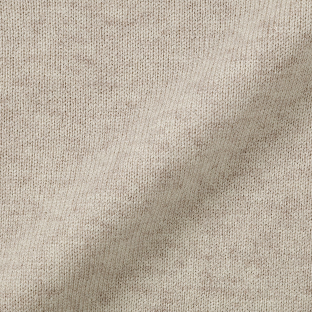 婦人　洗えるウールミドルゲージクルーネックセーター