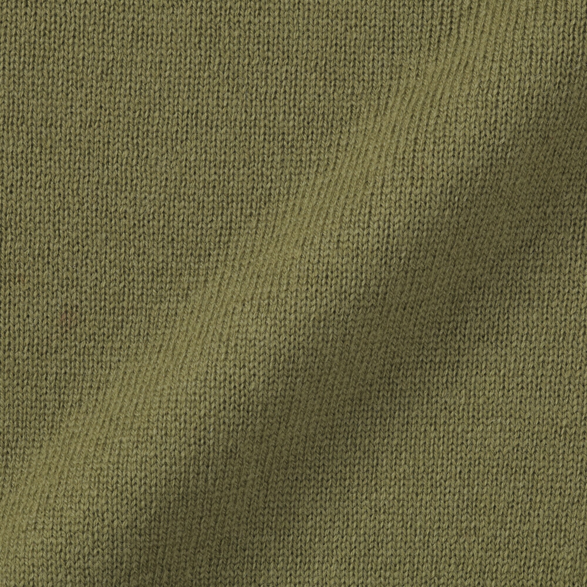 婦人　洗えるウールミドルゲージクルーネックセーター