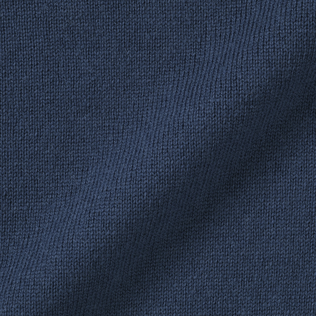 婦人　洗えるウールミドルゲージクルーネックセーター