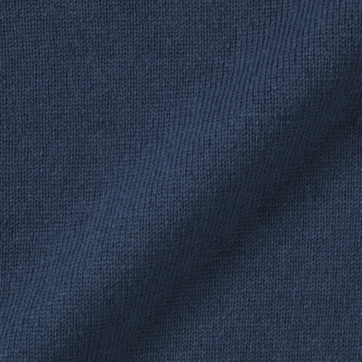 婦人　洗えるウールミドルゲージクルーネックセーター