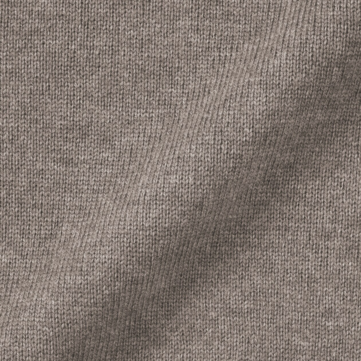 婦人　洗えるウールミドルゲージクルーネックセーター