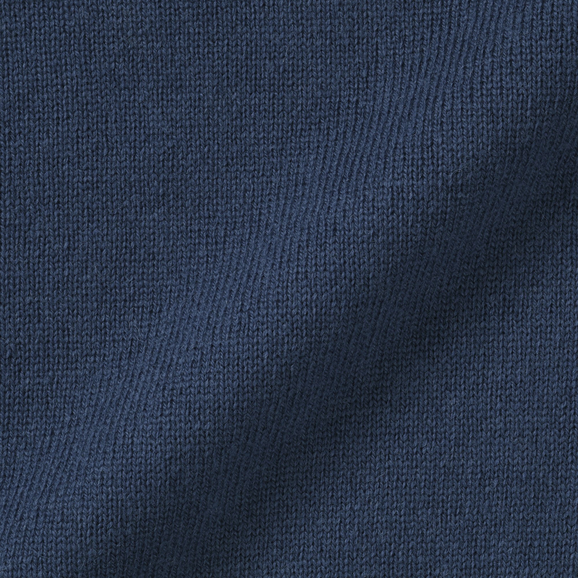 婦人　洗えるウールミドルゲージクルーネックセーター