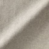 婦人　なめらかリブ編み五分袖セーター