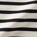 婦人　洗えるミラノリブ編みクルーネックセーター