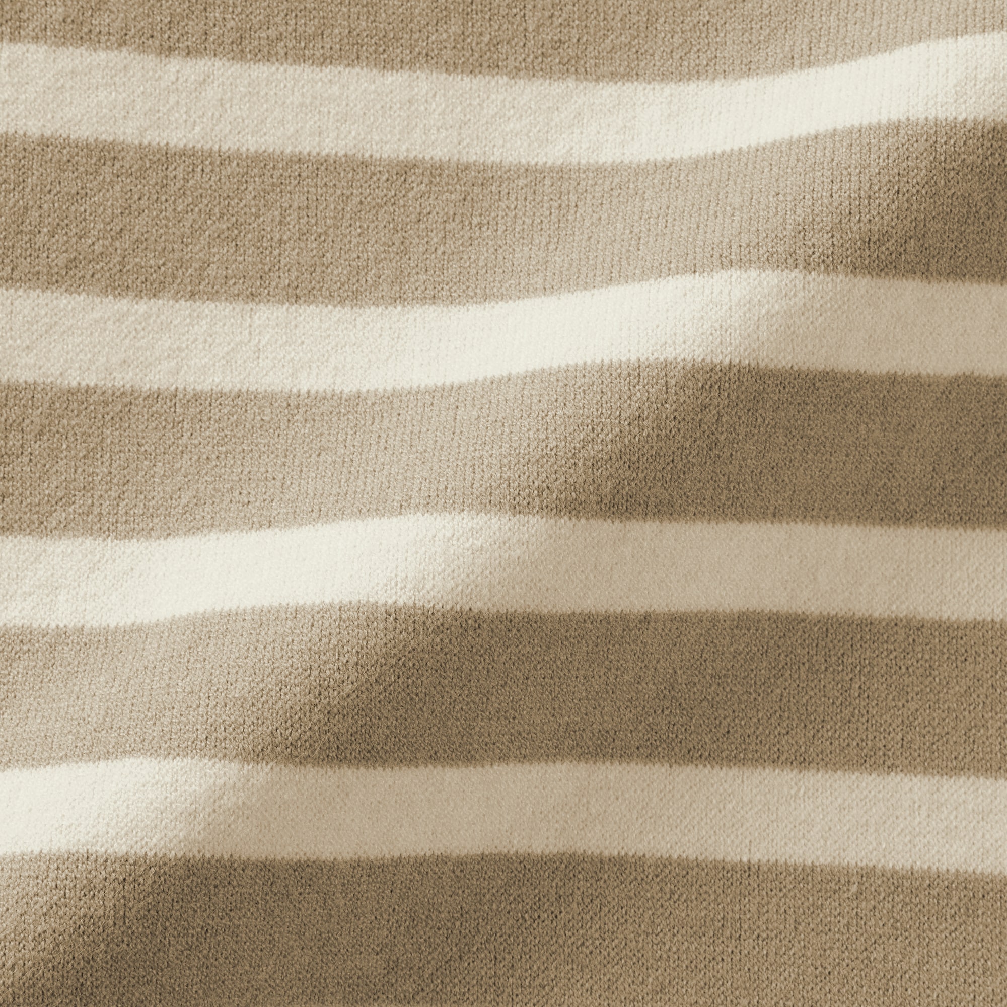 婦人　洗えるミラノリブ編みクルーネックセーター