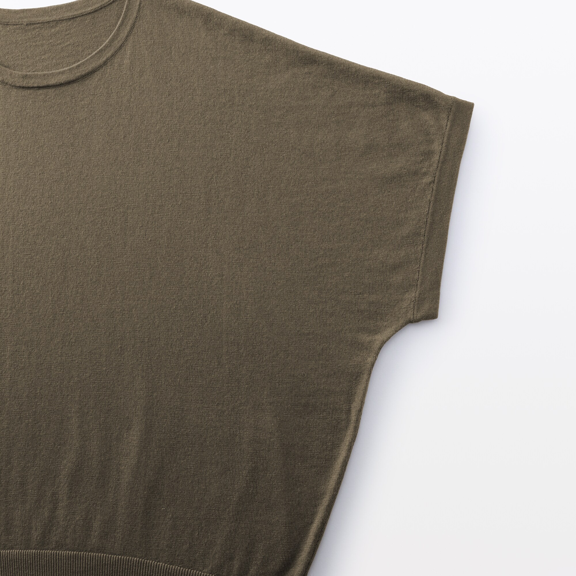 婦人　なめらか天竺編みドルマンセーター