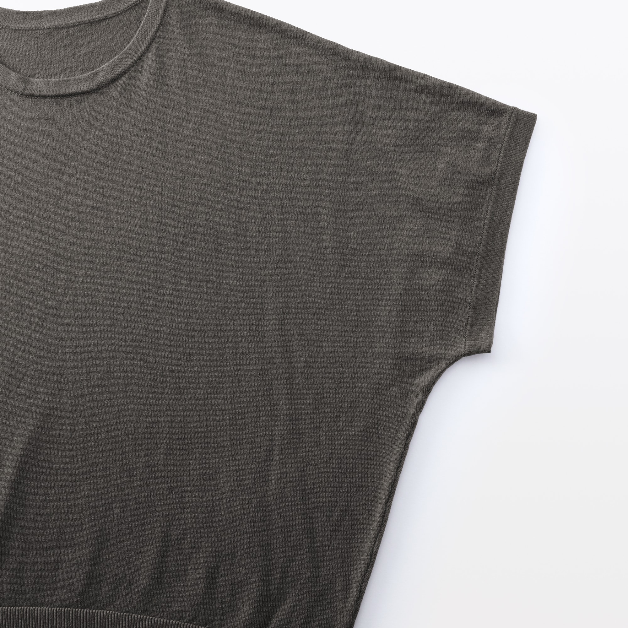 婦人　なめらか天竺編みドルマンセーター