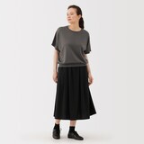 婦人　なめらか天竺編みドルマンセーター