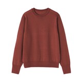 婦人　洗えるウールハイゲージクルーネックセーター