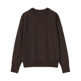 婦人　洗えるウールハイゲージクルーネックセーター