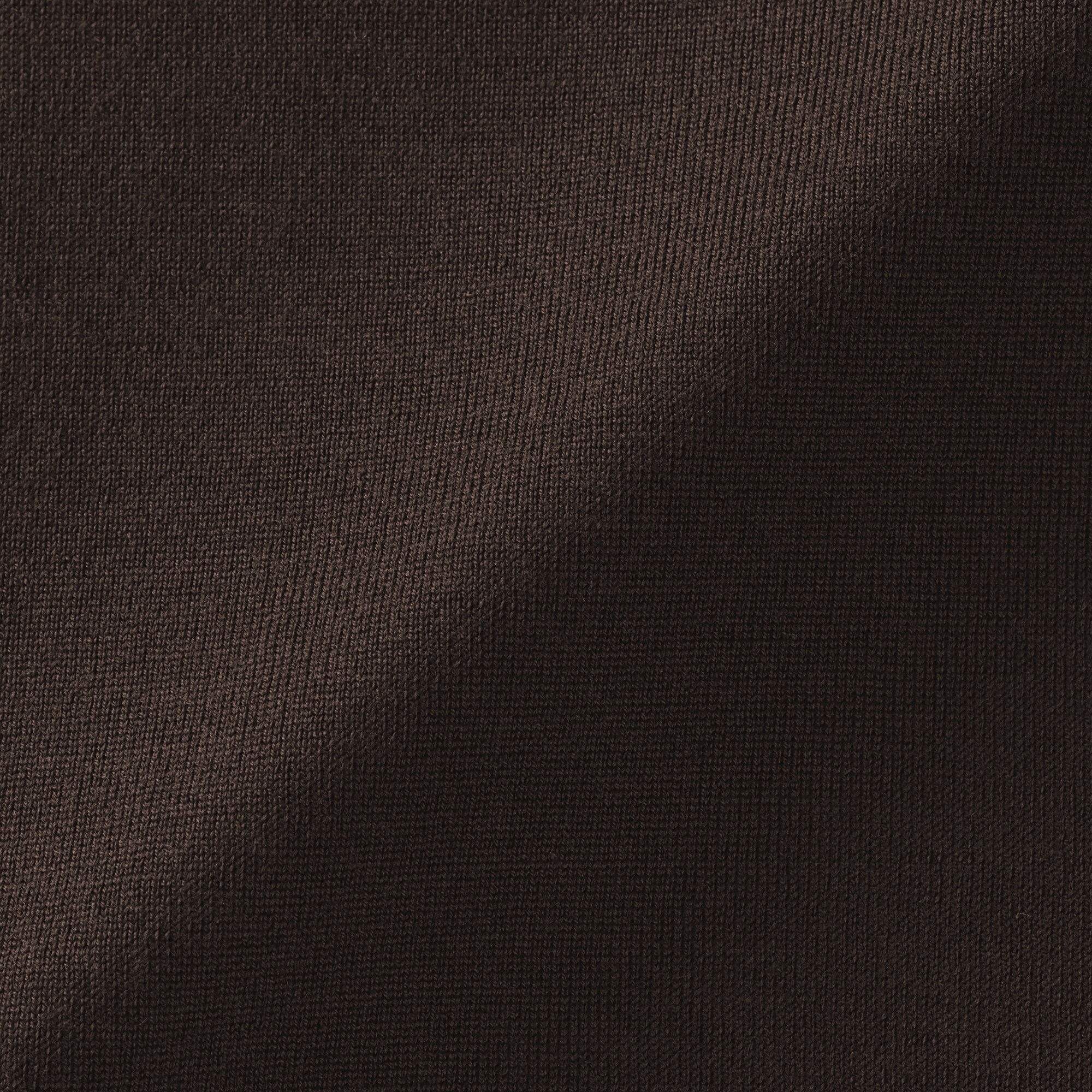 婦人　洗えるウールハイゲージクルーネックセーター