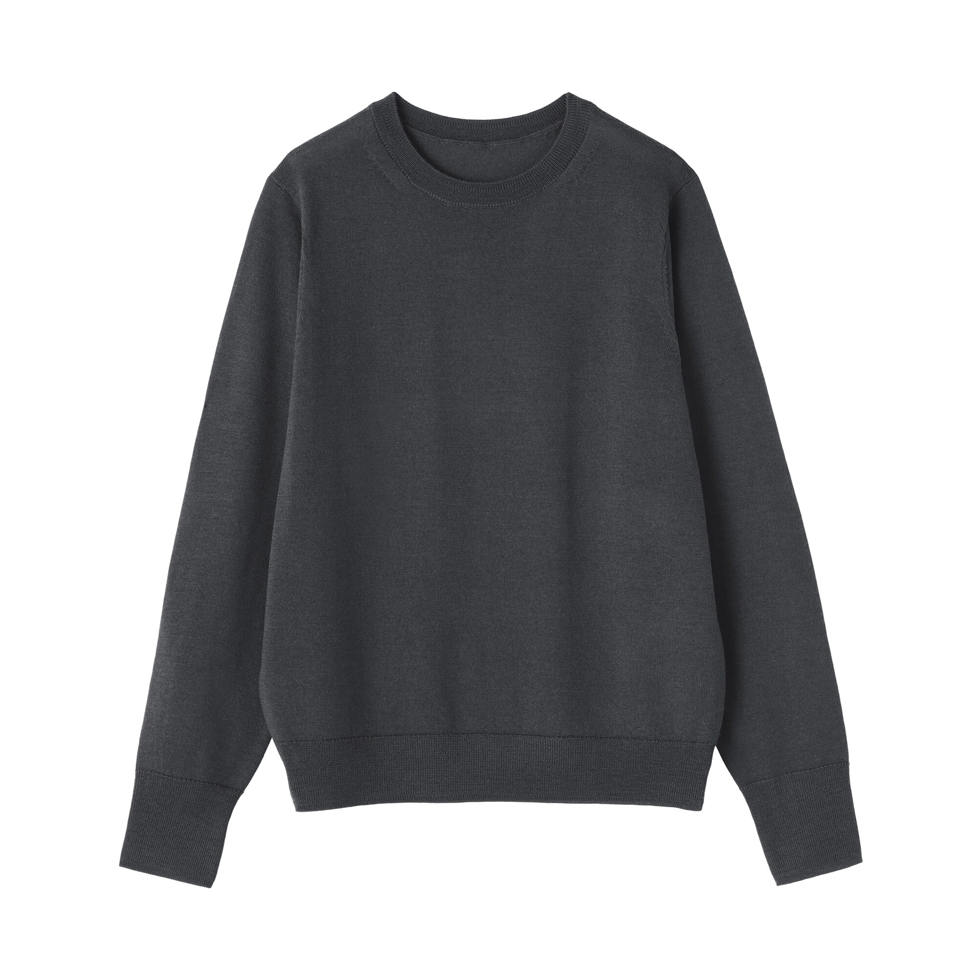 婦人 洗えるウールハイゲージクルーネックセーター | 無印良品