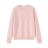 婦人　洗えるウールハイゲージクルーネックセーター