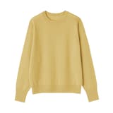 婦人　洗えるウールハイゲージクルーネックセーター